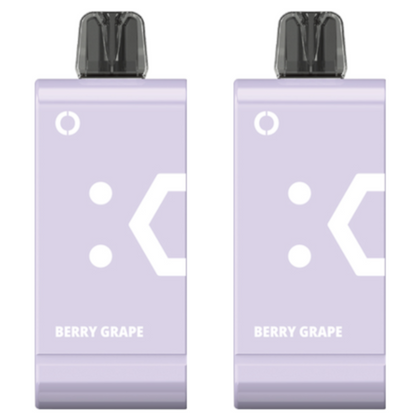 Elf Bar 18000 Puffs Rechargeable Pod 50mg - Berry Grape - 2 Pack