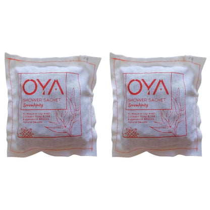 OYA Shower Sachet 110g 2 Pack - Serendipity