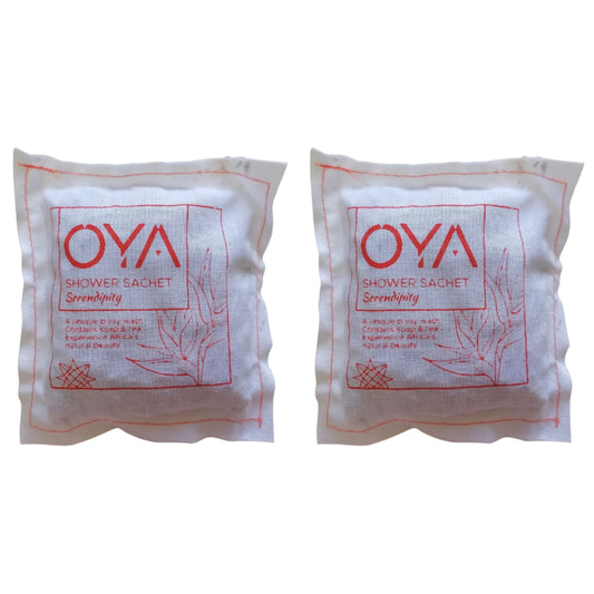 OYA Shower Sachet 110g 2 Pack - Serendipity