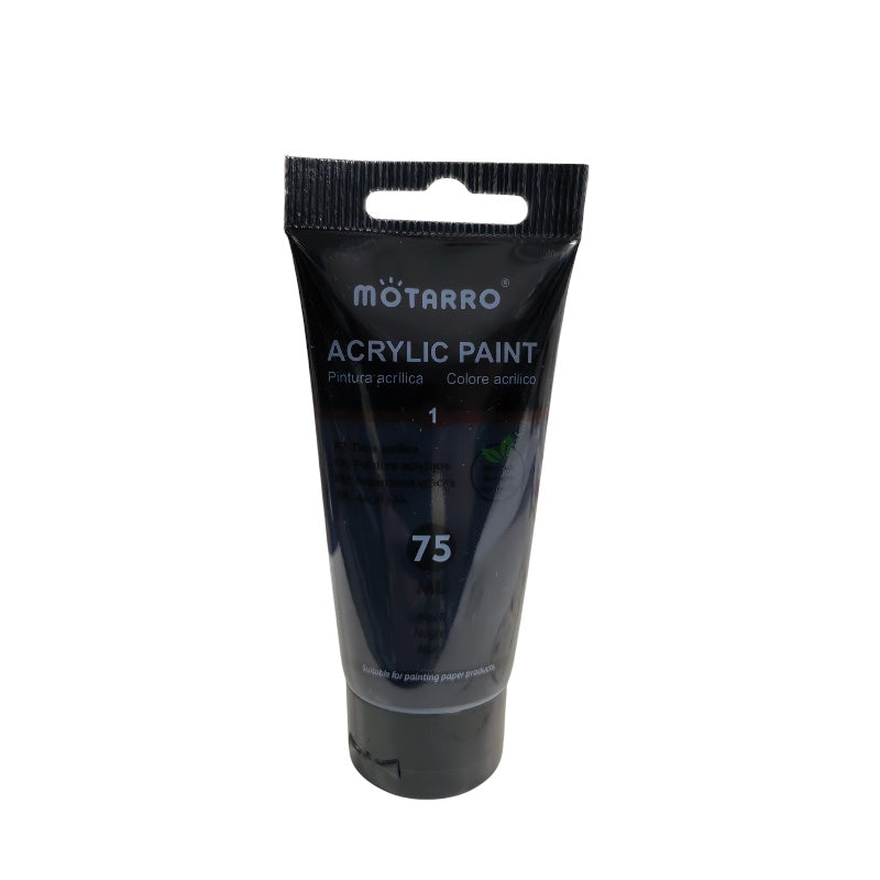 Motarro - Acrylic Paint - 75ml - Black