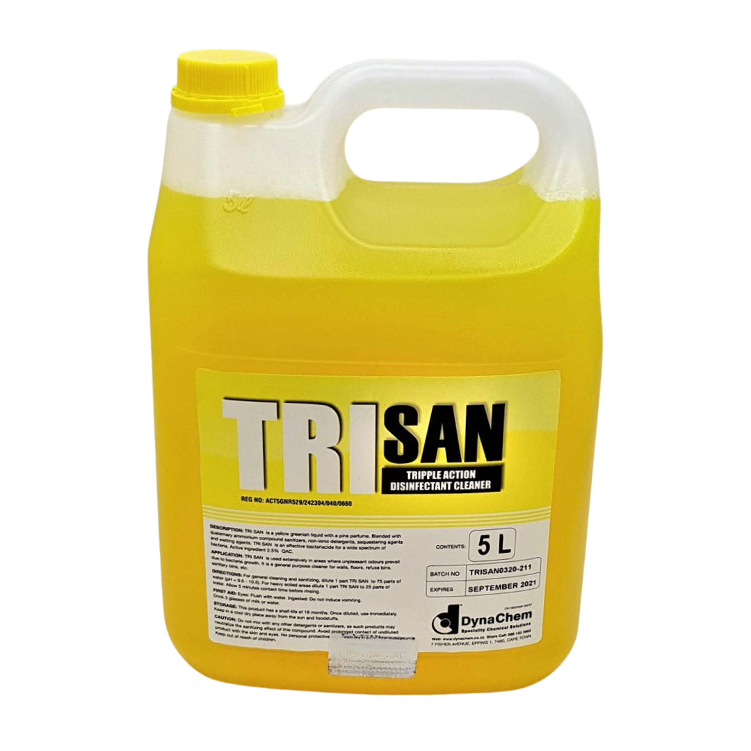 TRI-SAN Disinfectant Anti-Bacterial Cleaner - 5 Litre