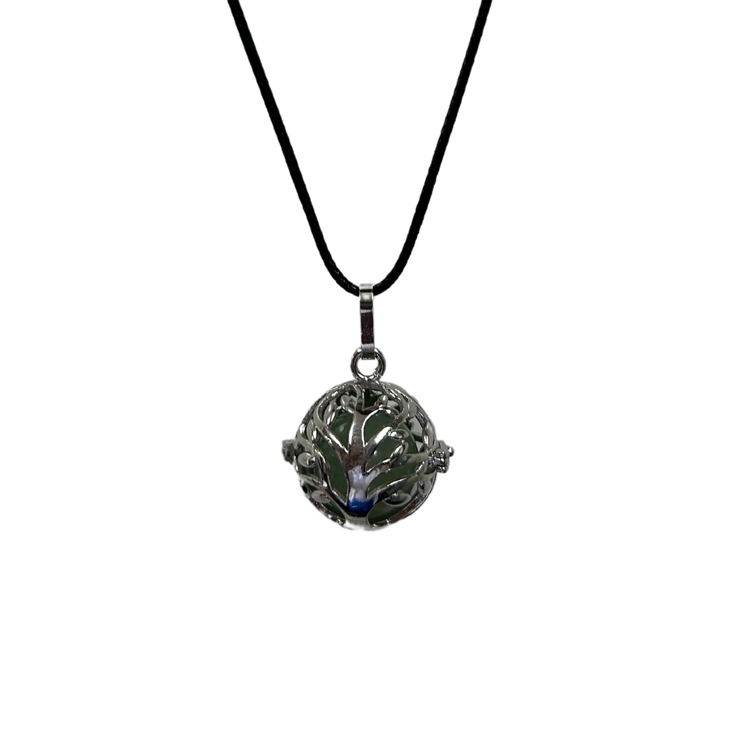 Earth Stone Collection - Crystal Locket Aventurine Stone Necklace
