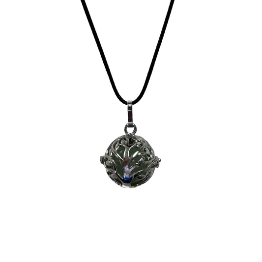 Earth Stone Collection - Crystal Locket Aventurine Stone Necklace