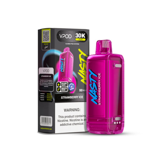 Nasty Versa 30k Disposable POD - Strawberry Ice