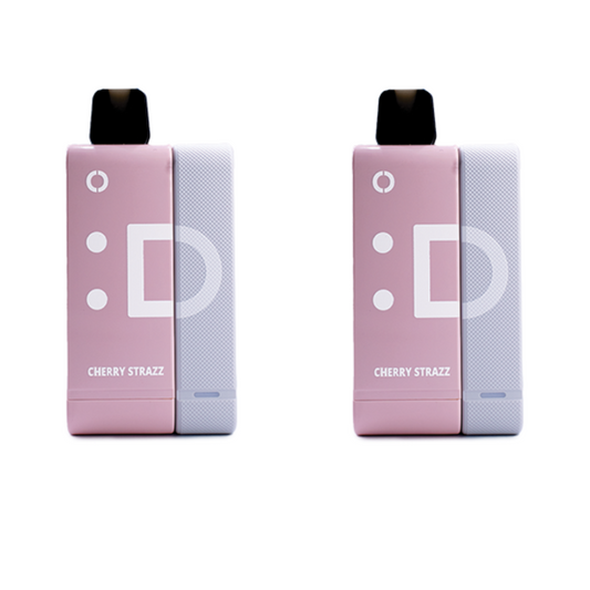 Elf Bar 9000 Puffs Rechargeable Pod Kit 50mg - Cherry Strazz - 2 Pack