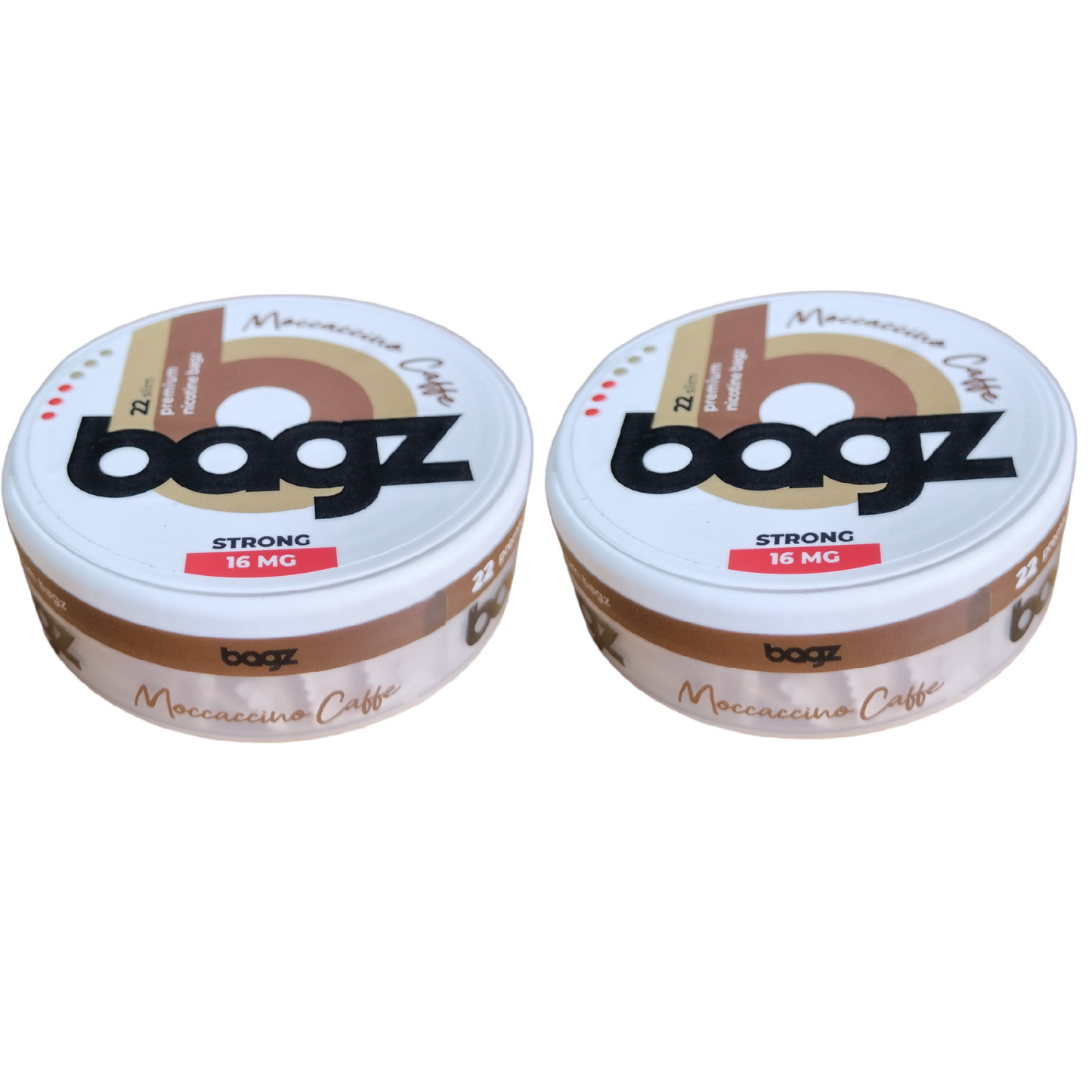Bagz - Nicotine Pouch Moccaccino Caffe 16 MG - 2 Pack