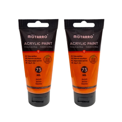 Motarro Acrylic Paint 75ml - 2 Pack - Jacinth