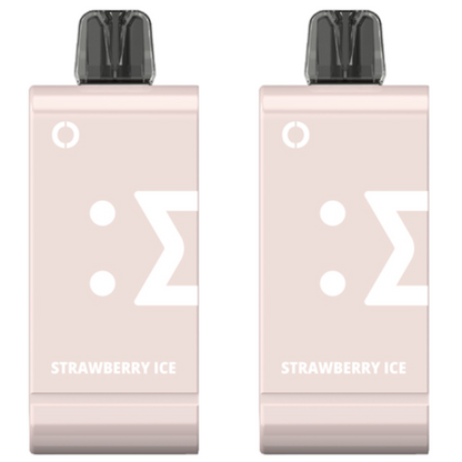 Elf Bar 18000 Puffs Rechargeable Pod 50mg - Strawberry Ice - 2 Pack