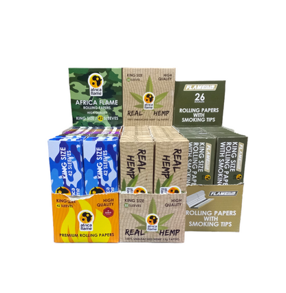Bulk Offer - 3 Pack King Size Rolling Paper - 126Piece Booklets