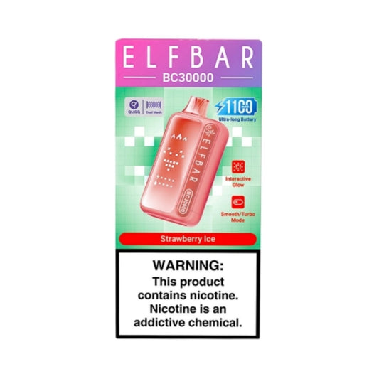 Elf Bar BC30000 Disposable Vape - Strawberry Ice