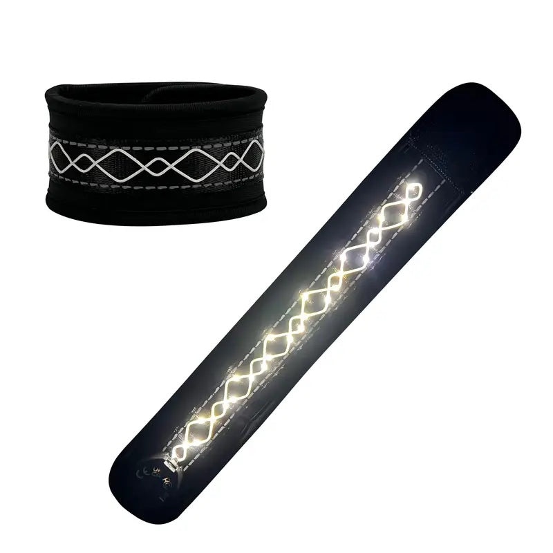 Horse LED Leg Band - Battery Powered Night Riding Band - White