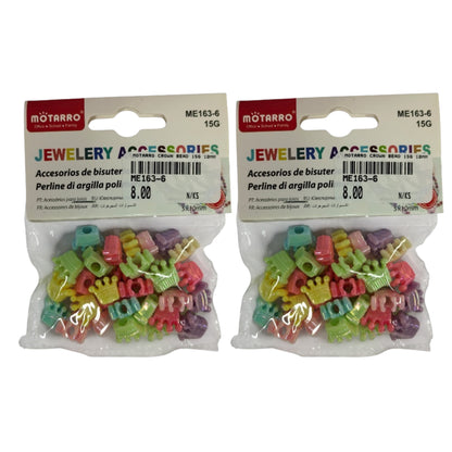 Motarro Crown Bead 15G 10MM - 2 Pack