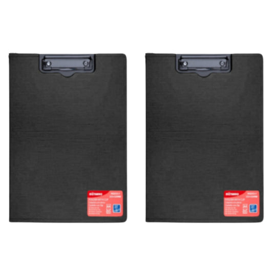 Motarro Clipboard 23x31.5cm - 2 Pack - Black