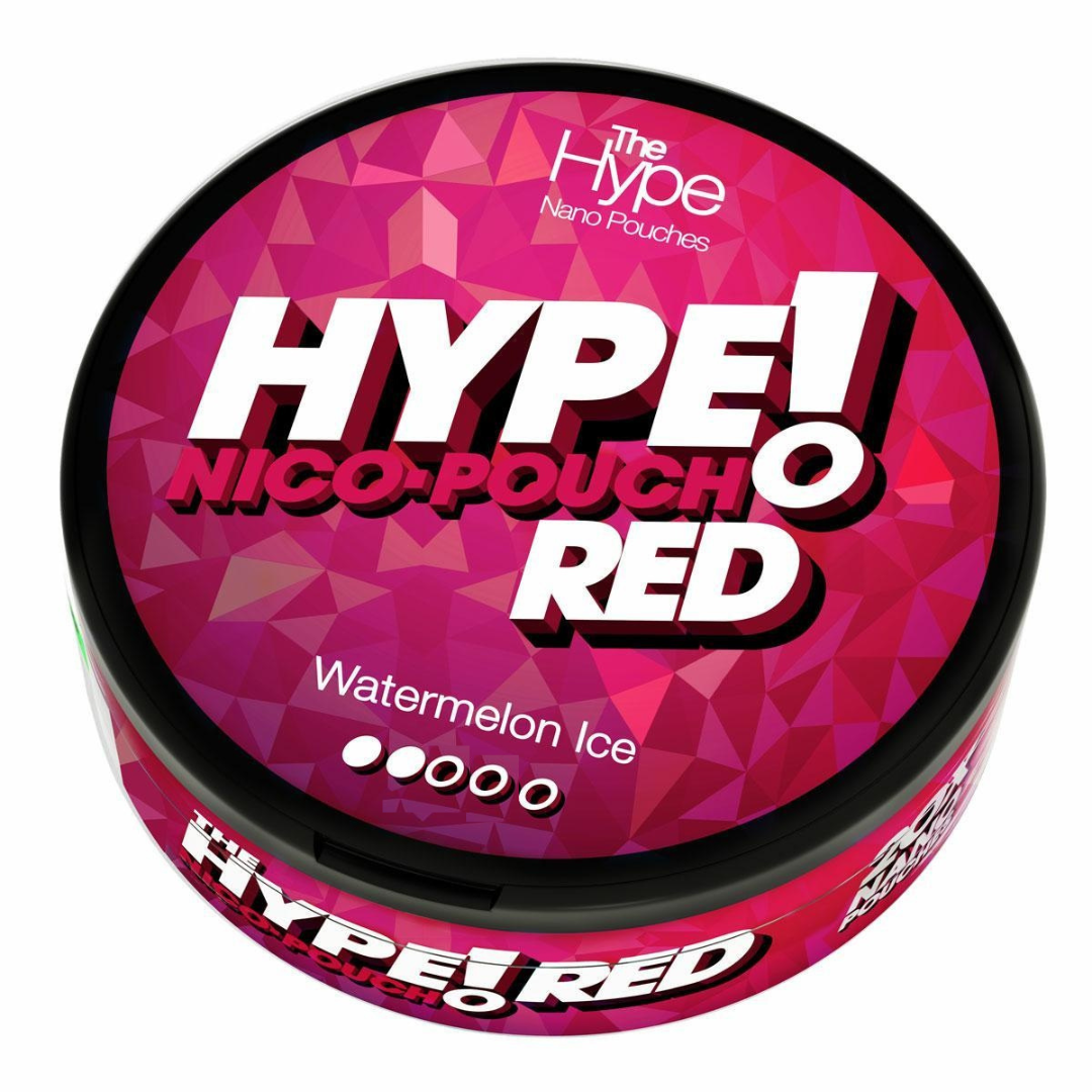 Hype Nicotine Pouches - 15 Nano Pouches 8mg - Watermelon Ice