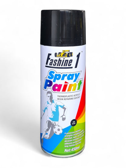 Fashine 1- Spray Paint - 450ml - Black
