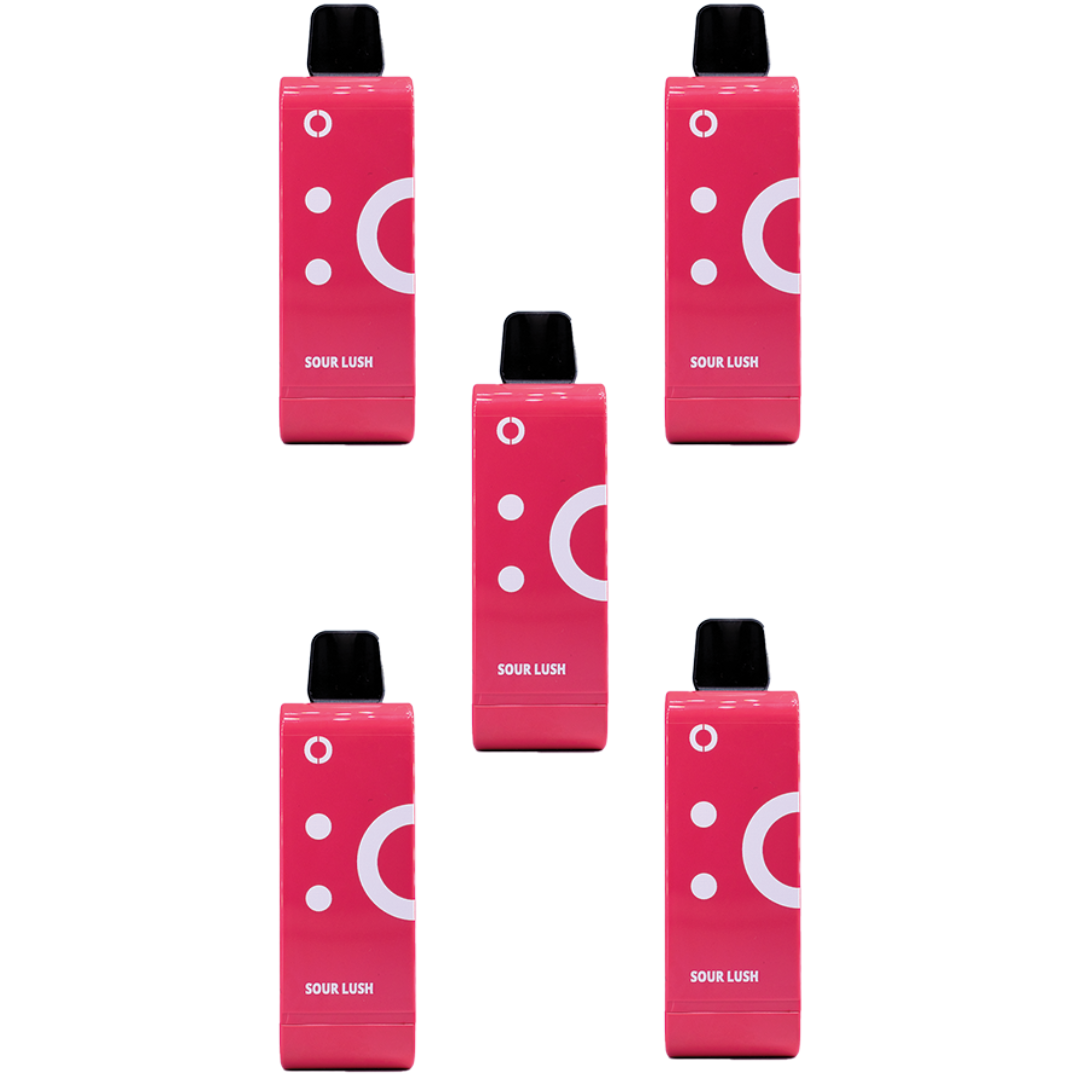 Elf Bar 9000 Puffs Rechargeable Pod 50mg - Sour Lush - 5 Pack
