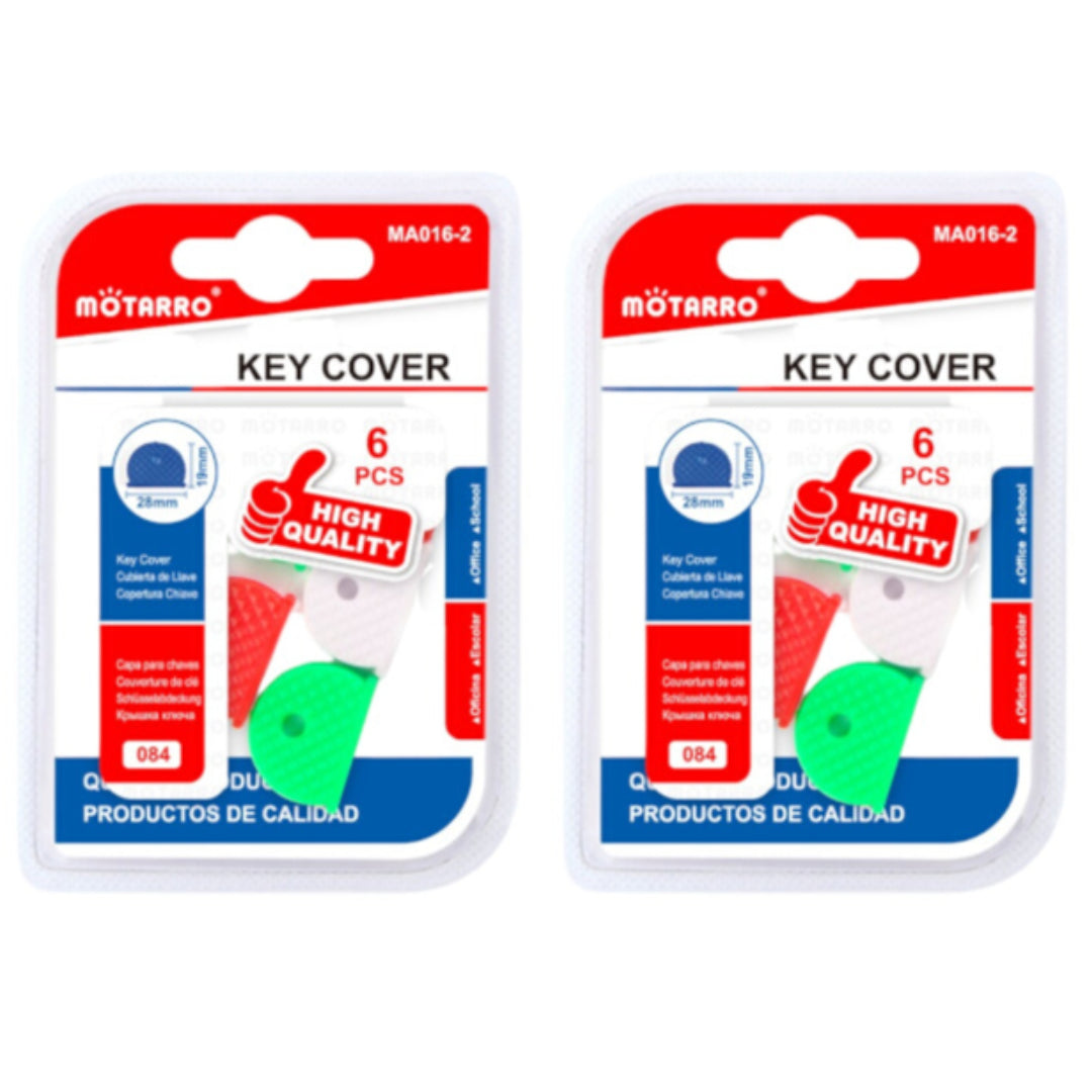 Motarro Key Cover 6 Piece - 2 Pack