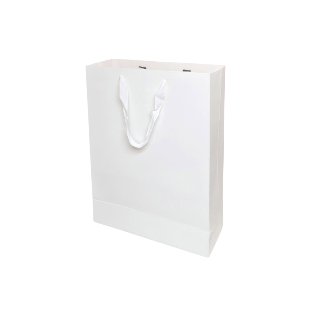 Boutique Bag - White 40×30×12cm