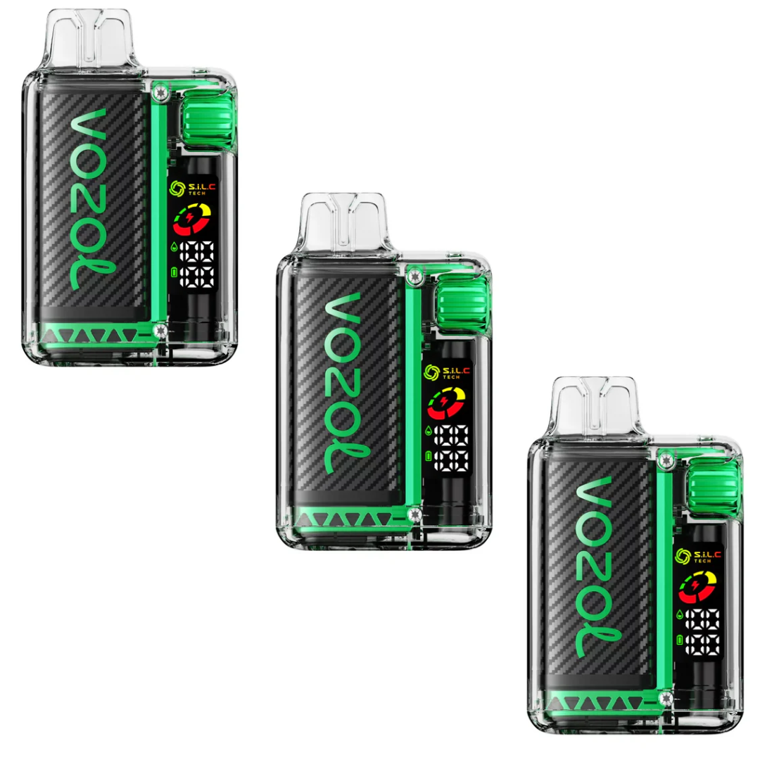 Vozol Vista 20000 Puff Disposable Vape - Watermelon Bubblegum 50mg - 3 Pack