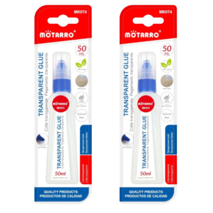Motarro Transparent Glue 50ml - 2 Pack