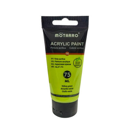 Motarro - Acrylic Paint - 75ml - Yellow Green