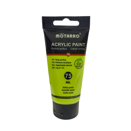 Motarro - Acrylic Paint - 75ml - Yellow Green