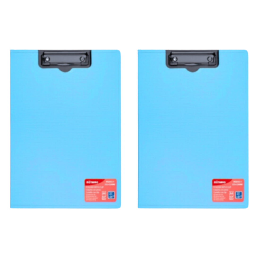 Motarro Clipboard 23x31.5cm - 2 Pack - Blue