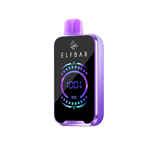 Elf Bar 18000 Puffs Disposable Vape - Grape Cherry