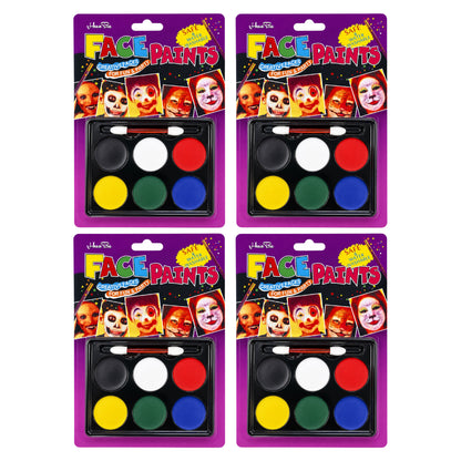Face Paint On Card - 4 Pack
