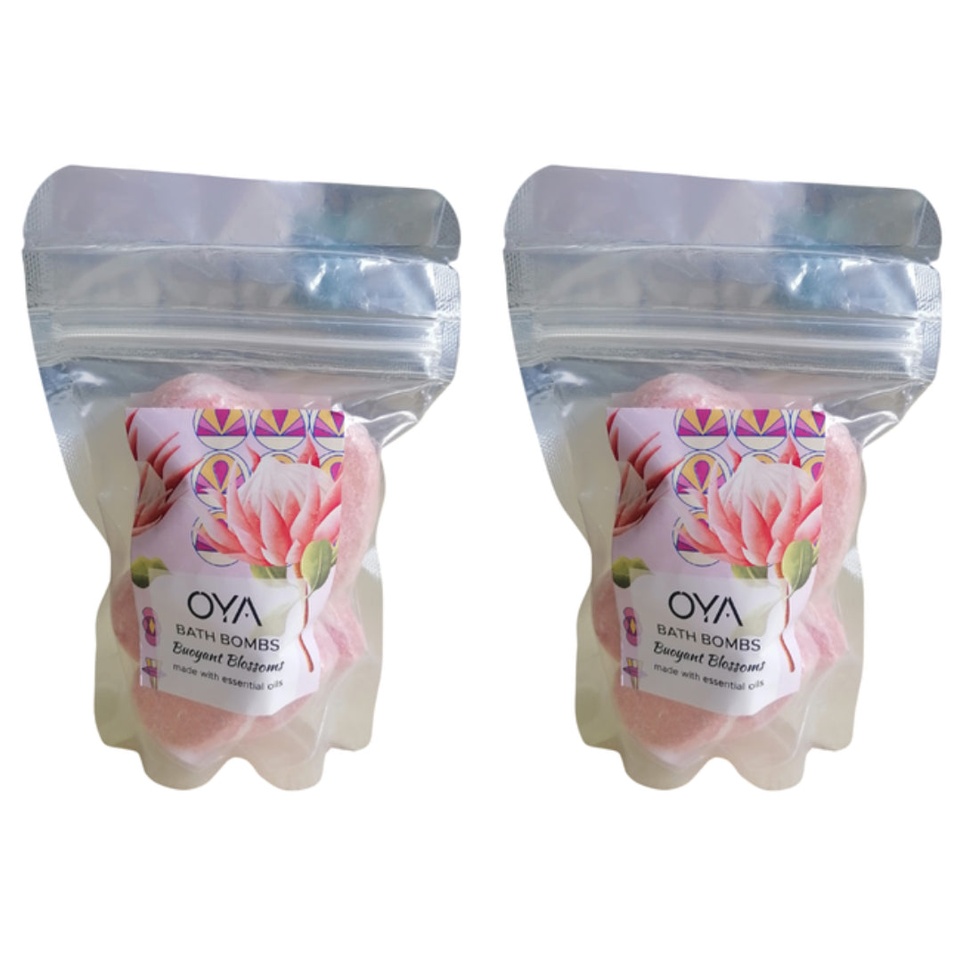 OYA Bath Bomb 106g - Buoyant Blossoms 2 Pack