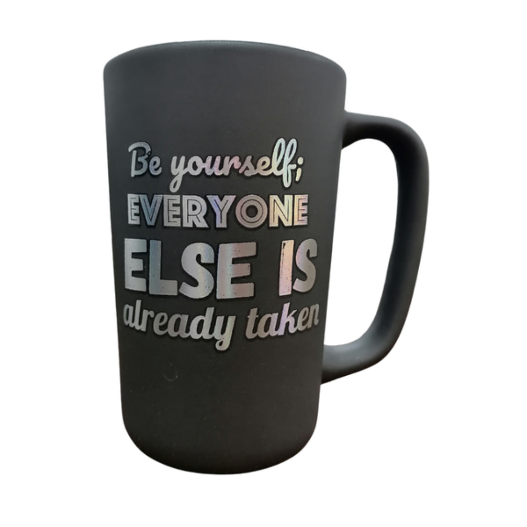 Grey Ceramic Mug More Of What Makes You Happy