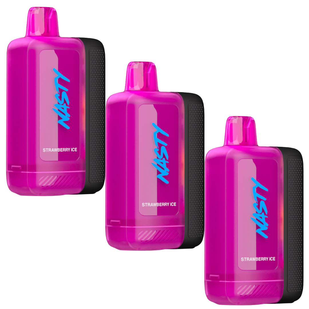 NASTY 30K Volt - Strawberry Ice - 3 Pack