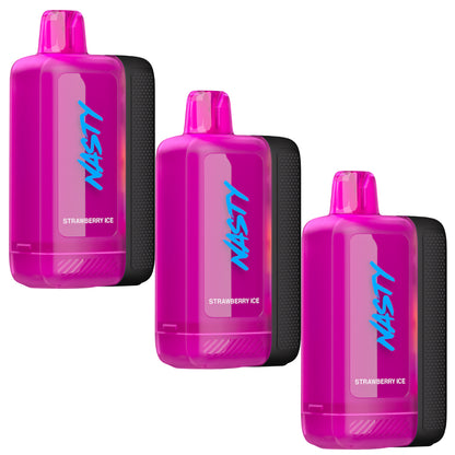 NASTY 30K Volt - Strawberry Ice - 3 Pack