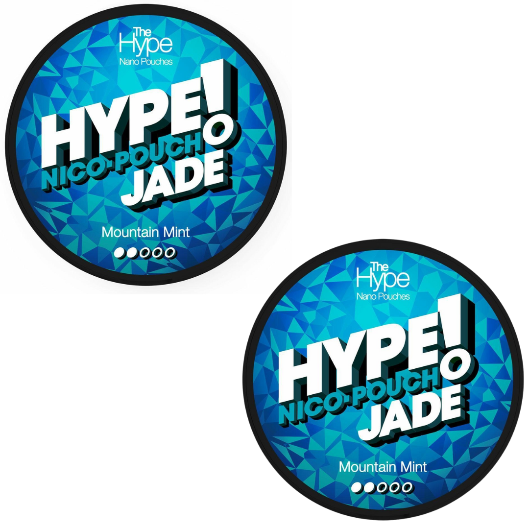 Hype Nicotine Pouches - 15 Nano Pouches 8mg - 2 Pack - Mountain Mint