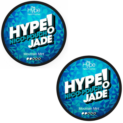 Hype Nicotine Pouches - 15 Nano Pouches 8mg - 2 Pack - Mountain Mint