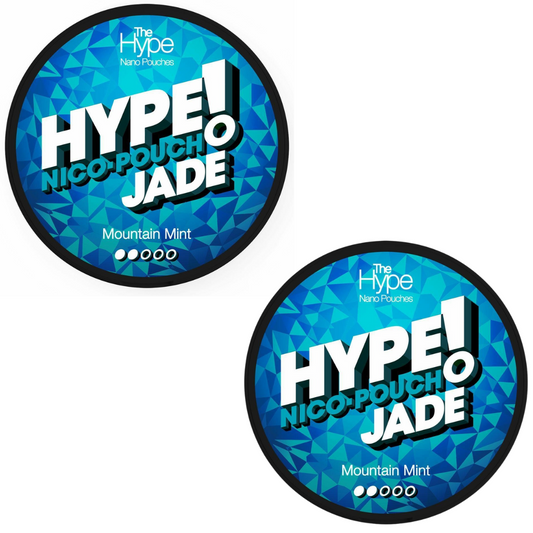 Hype Nicotine Pouches - 15 Nano Pouches 8mg - 2 Pack - Mountain Mint