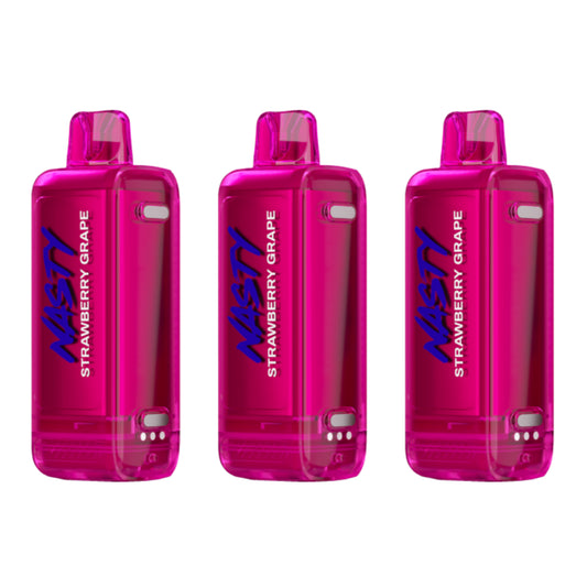 Nasty Versa 30k Disposable POD - Strawberry Grape - 3 Pack