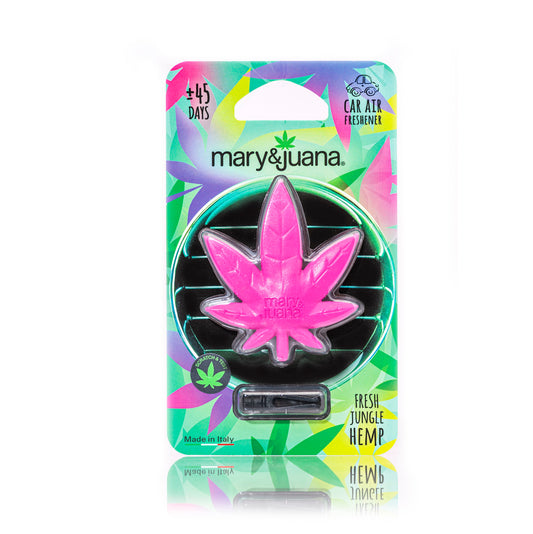 Mary & Juana Car Air Freshener Green - 48 Pack - Pink