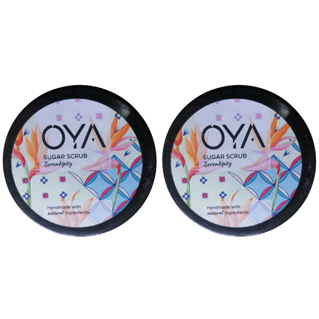 Oya Sugar Scrub 175g - Serendipity 2 Pack