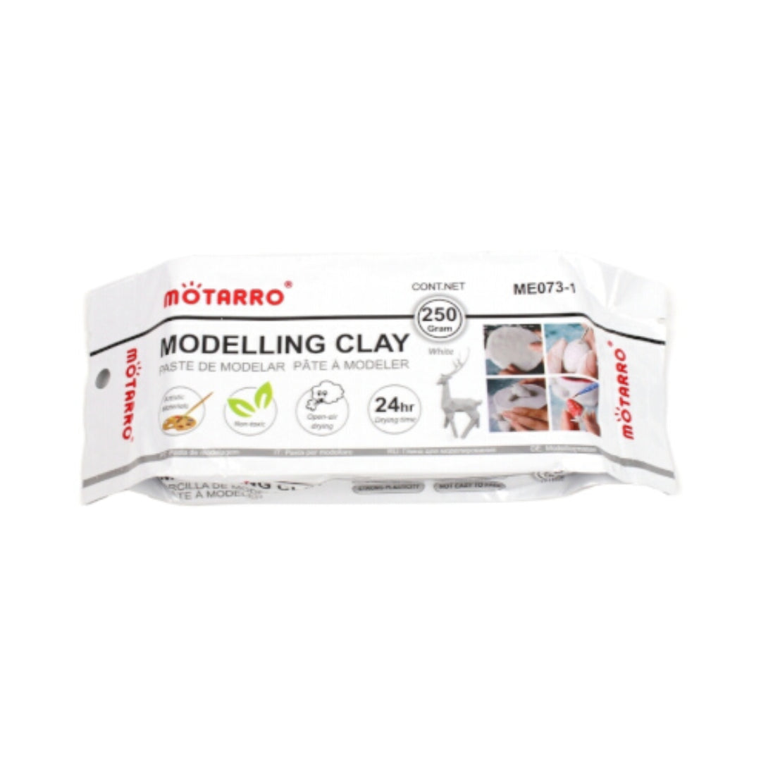 Motarro Modelling Clay 250g - White