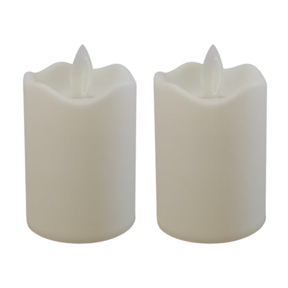 Battery Operated LED Candle 7cm 2 Pack