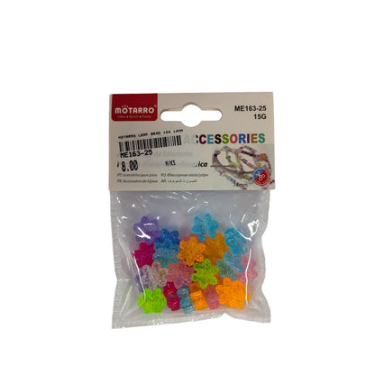 Motarro Leaf Beads - Assorted Colour Craft Beads (15g)