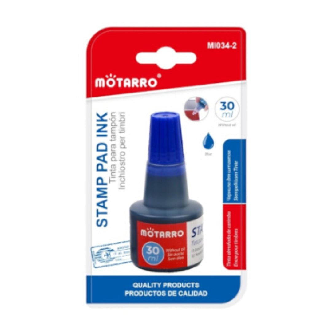 Motarro Stamp Pad Ink 30ml - Blue