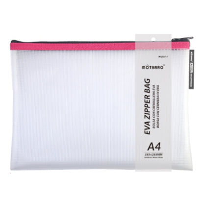 Motarro Eva Zipping Bag A4 355x255mm - Pink