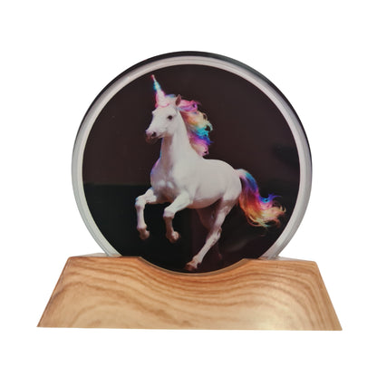 3D Creative Lamp - Unicorn Illuminated Art Light