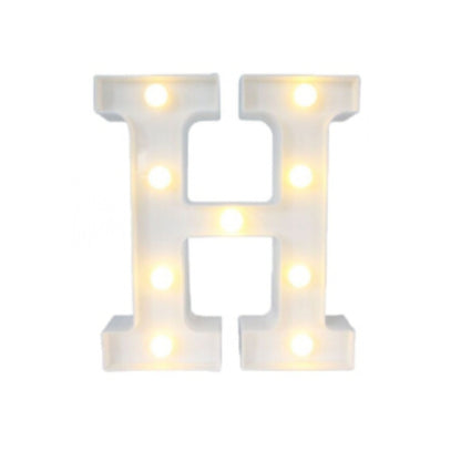 Motarro Led Letter Light 22cm - Letter H