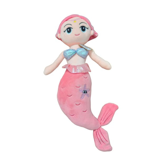 Soft Toy Cerise/Purple Mermaid - 40cm