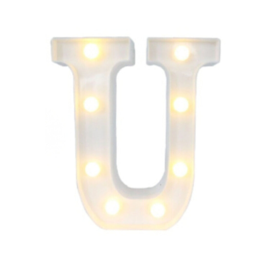 Motarro Led Letter Light 22cm - Letter U