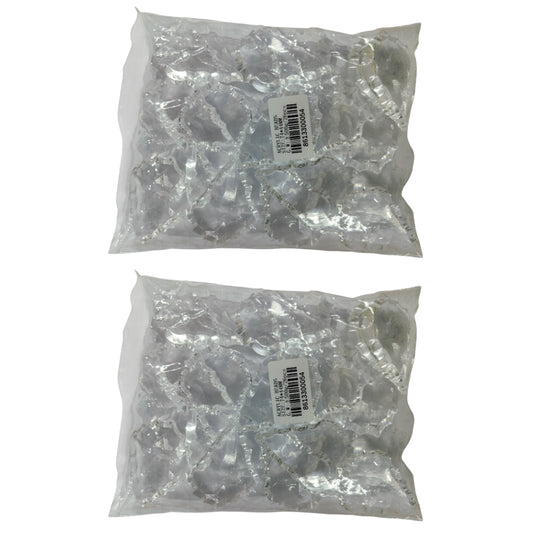 Acrylic Pendant - 2 Pack - 74x44mm