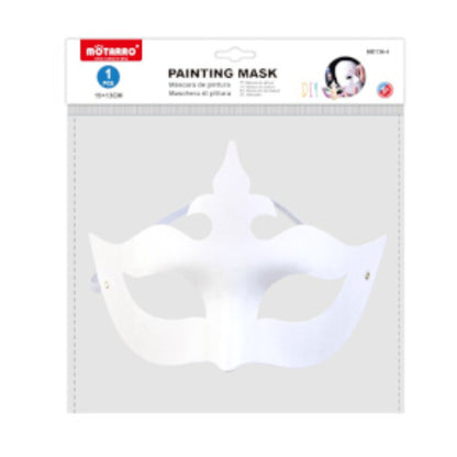 Motarro Painting Mask White - Royal 19x13cm